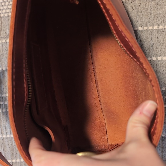 Portland Leather Triangle (C Sale) - Rosso - Picture 2 of 4